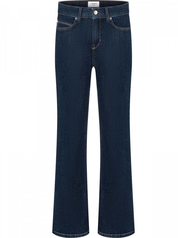 Jeans Paris Flare mörk denim från Cambio