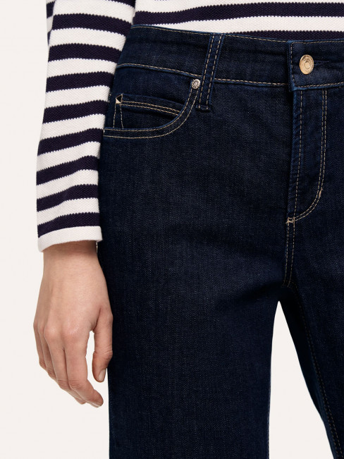 Jeans Paris Flare mörk denim från Cambio 2