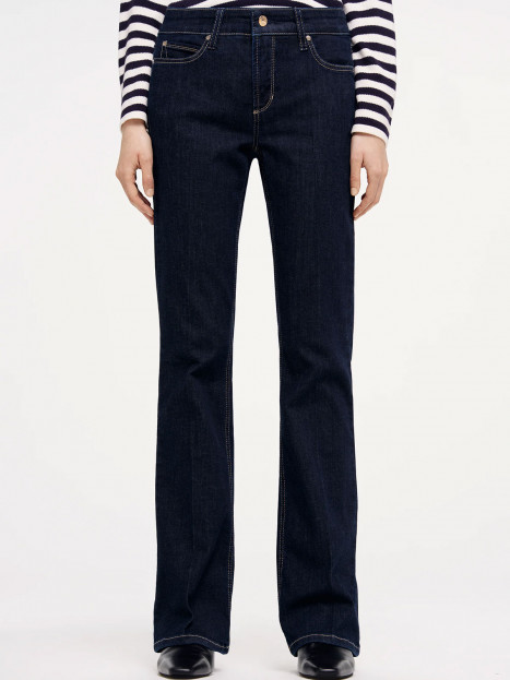 Jeans Paris Flare mörk denim från Cambio