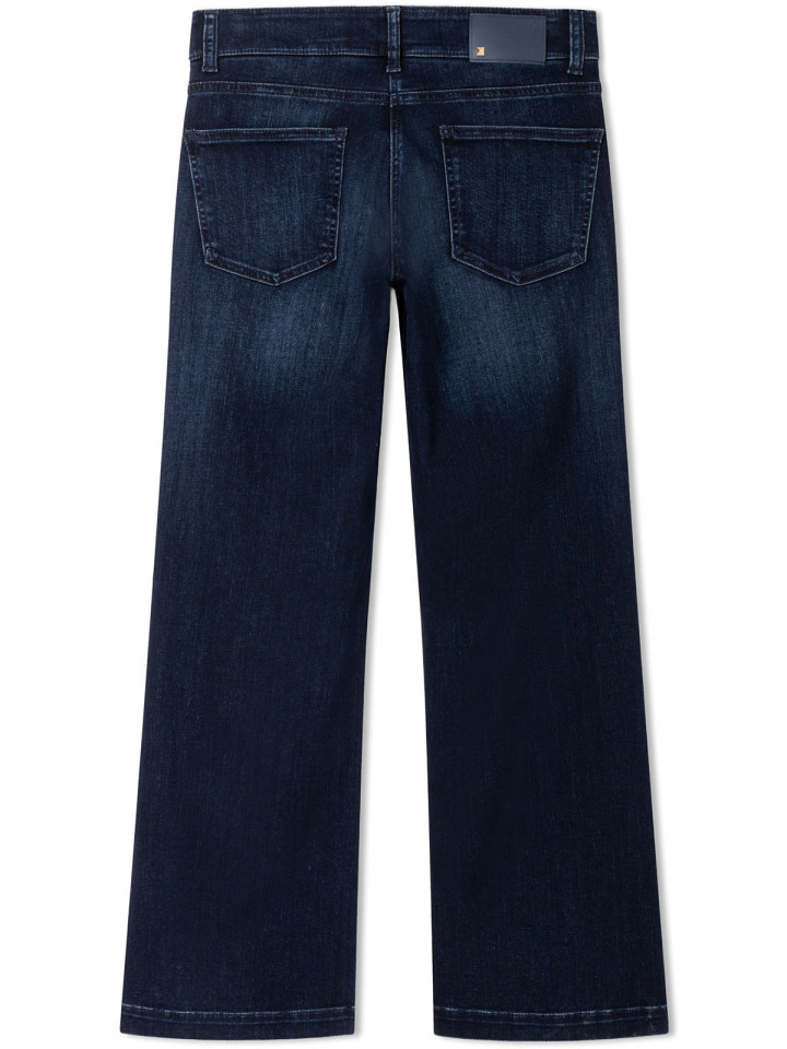 Jeans Tessa Wide mörk denim från Cambio