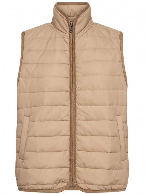 Täckväst Benete beige från SoyaConcept 2