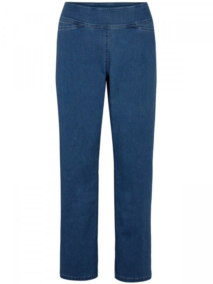 Mirakelbyxa Thea denimblå från Laurie