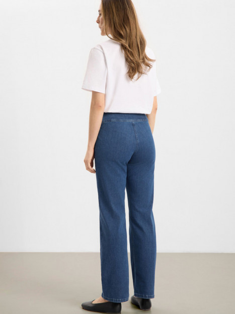 Mirakelbyxa Thea denimblå från Laurie