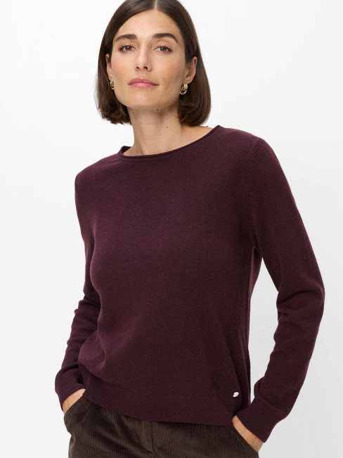 Finstickad tröja Lisa Wine från Brax