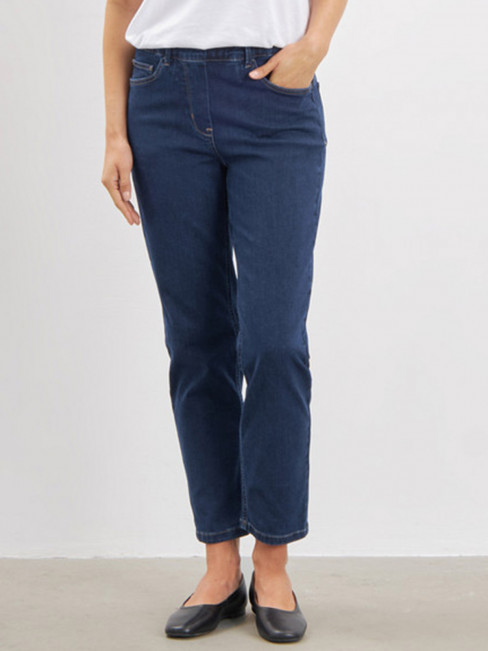Mirakeljeans Hannah Short Denim blå från LauRie
