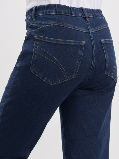 Mirakeljeans Hannah Short Denim blå från LauRie 2