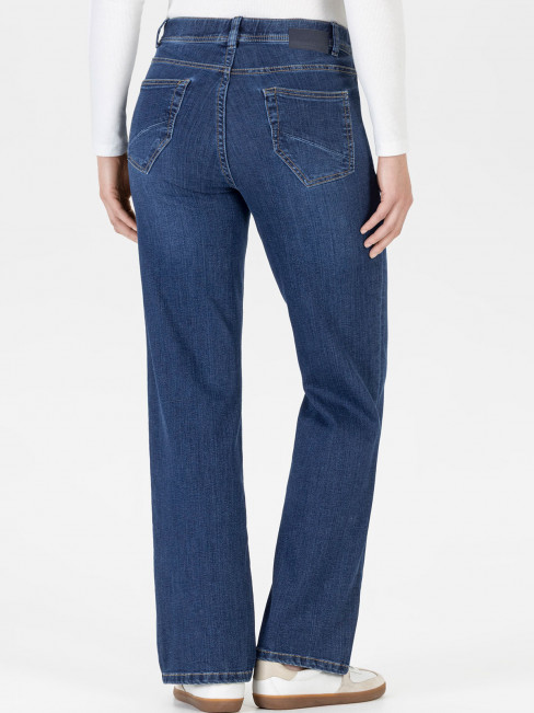 Mirakeljeans Melli Flare denimblå från Stehmann 2
