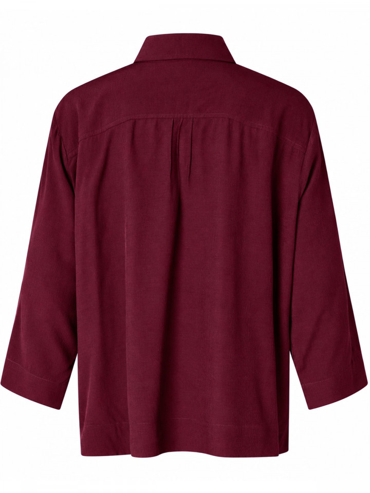 Viskosblus Ibilisan Wine från Masai