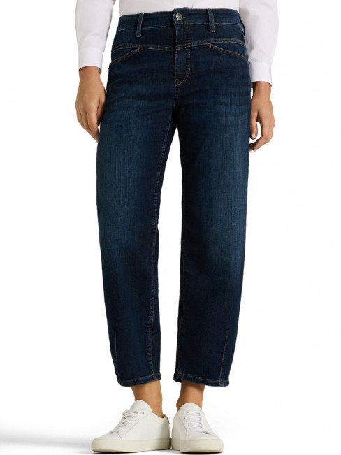 Barrel-jeans Elin denimblå 7/8-del från Cambio