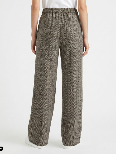 Mirakelbyxa Flanna herringbone  från Stehmann 2