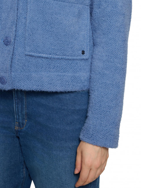 Jacka Chenille Blå från Betty & Co 2