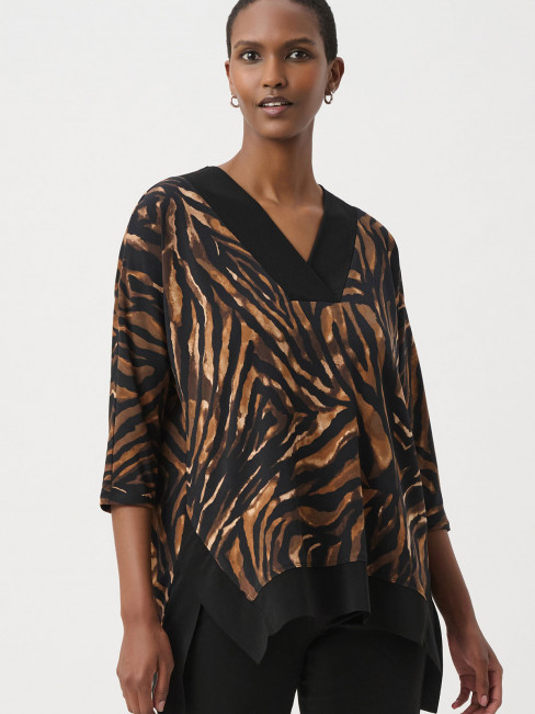 Tunika leo-zebra från Joseph Ribkoff
