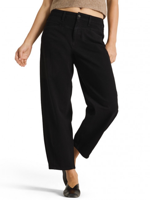 Barrel-jeans Elin svart 7/8-del från Cambio