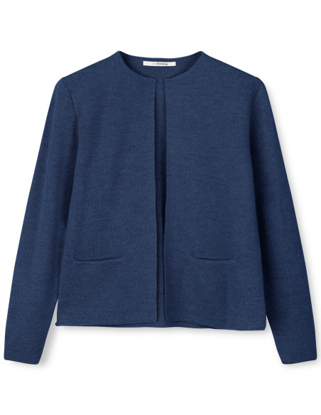 Kofta Sense dark denim från SibinLinnebjerg
