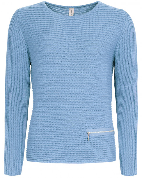 Tröja Zip Blå från Skovhuus 2