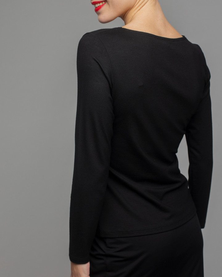 Topp Bella Svart Camilla Thulin