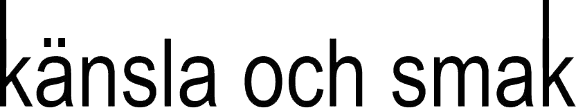 Känsla och Smak i Stockholm AB